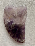Gua Sha Amethyst - Sawtooth