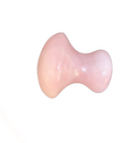 Gua Sha Rose Quartz Mushroom - single