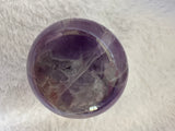 Amethyst Mushroom - purple with Clear Quartz inclusions