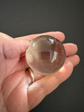 Crystal Sphere (pair) - Bought as Quartz but I believe Glass